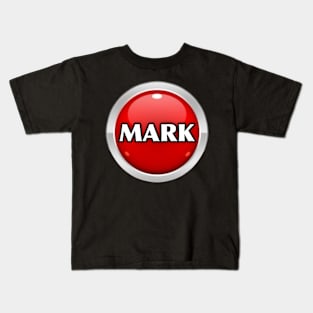 Mark button Kids T-Shirt